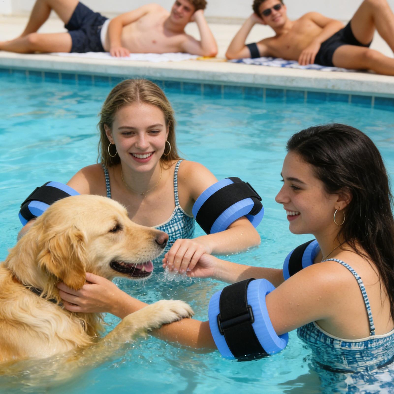2pcs Foam Swimming Float Ring  - Aquatic Sports For Kids recensione e prezzo