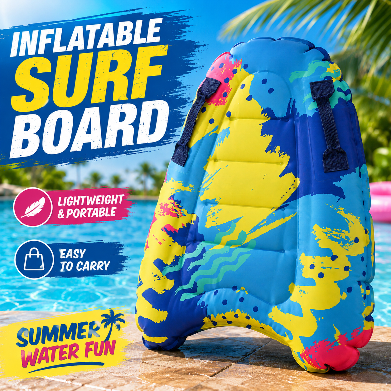 Inflatable Body Board Surfboar - Bodyboard Boogie Board recensione e prezzo